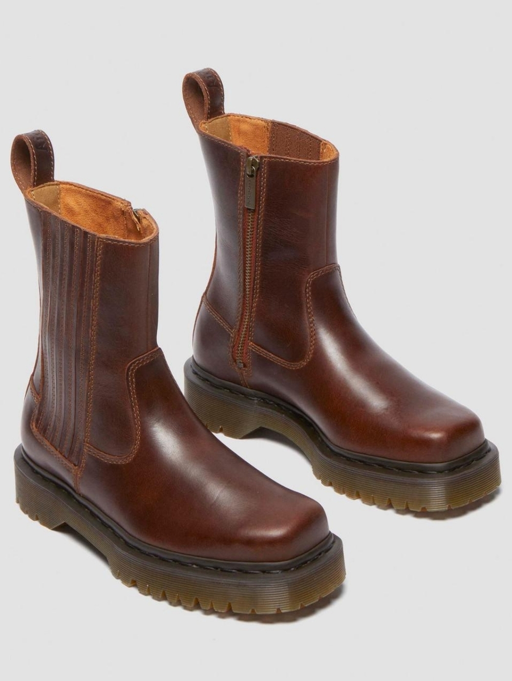 Amaayah Lo Orleans Leather Chelsea Boots